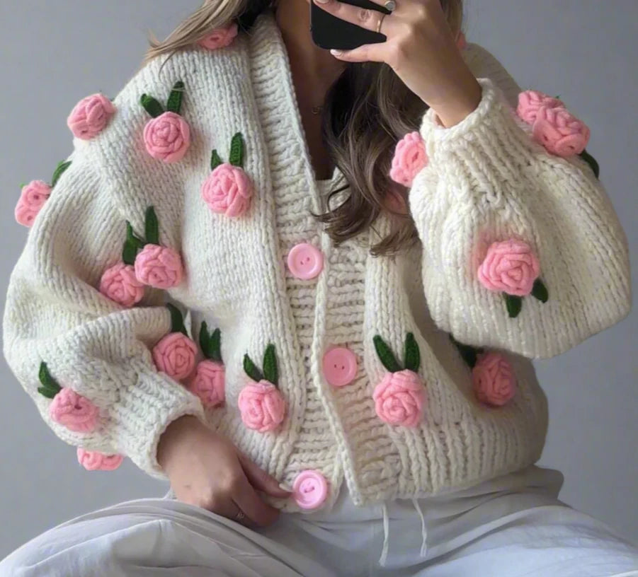 Floral Sweater