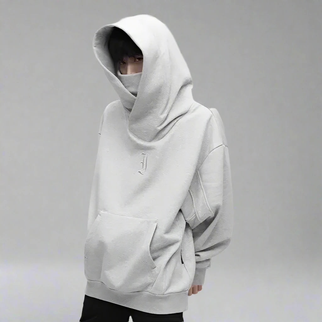 Turtleneck Baggy Hoody