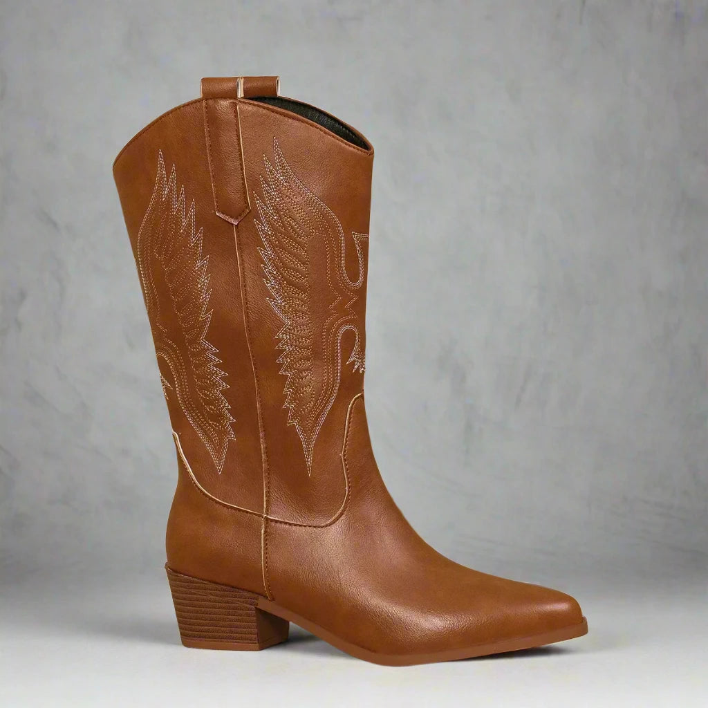 Cowgirl High Knee Boots