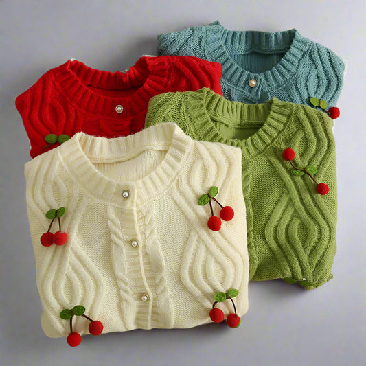 Kawai Cherry Cardigan