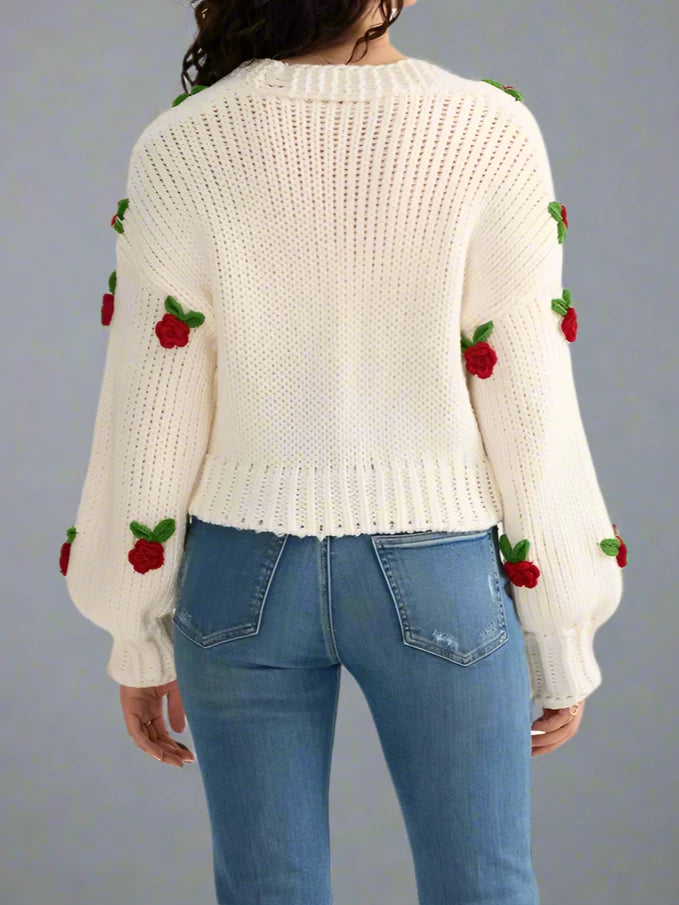 Floral Sweater