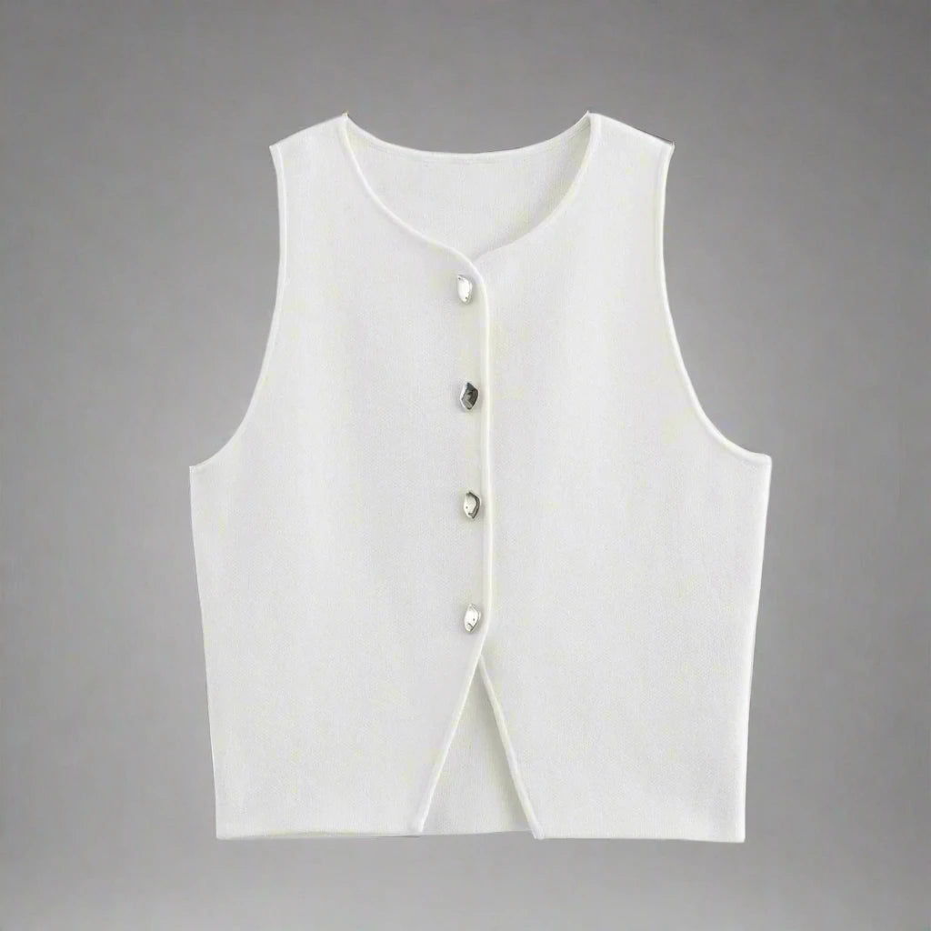 Cropped Vest