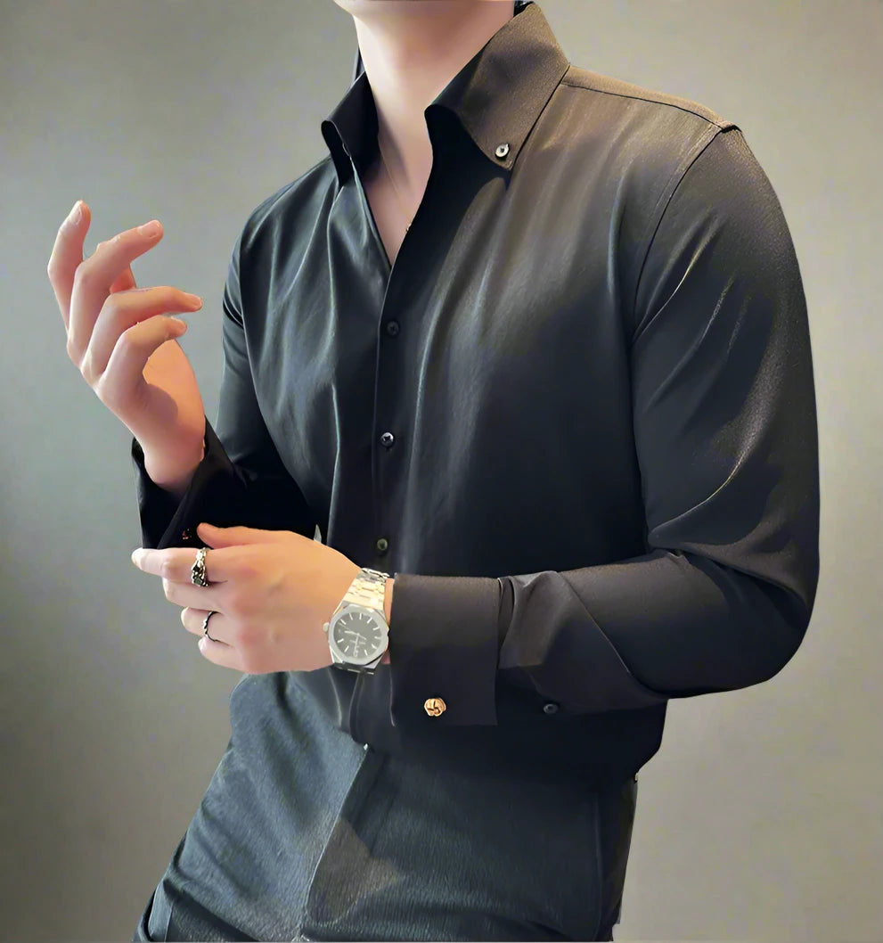 British Style Plain Shirt