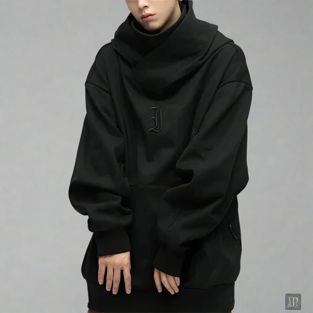 Turtleneck Baggy Hoody