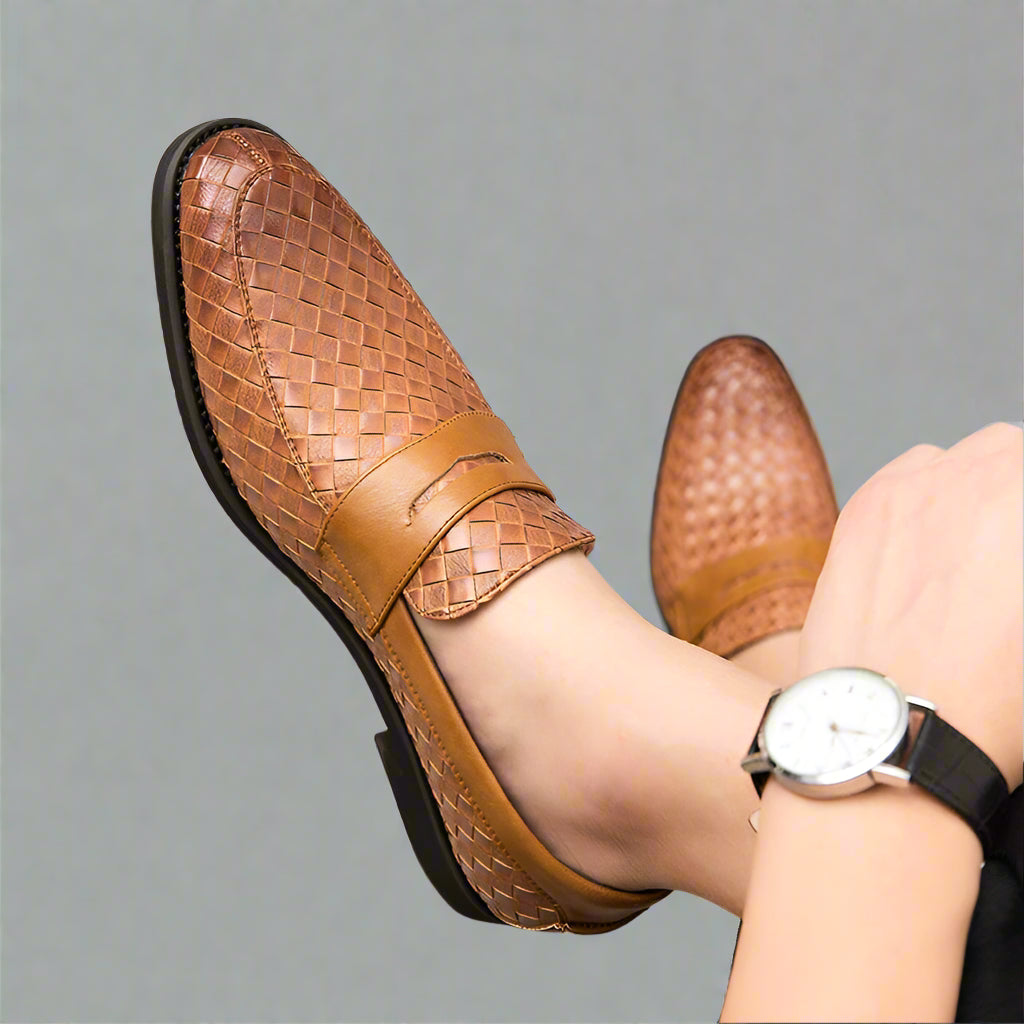 Leather Loafers