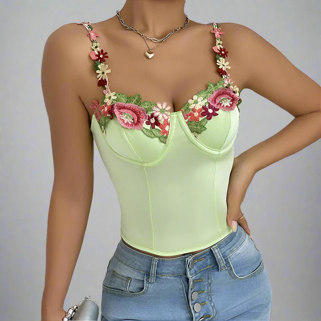 Floral Crop Top